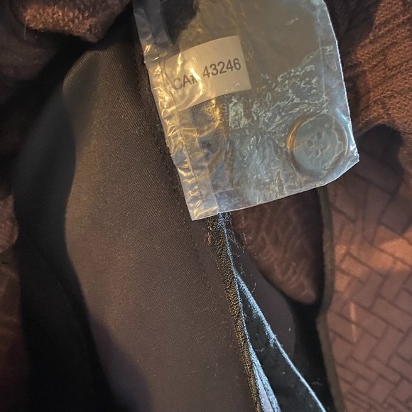 Layered Cole Haan Trench Coat with belt - size 8 - Picture 8 of 11